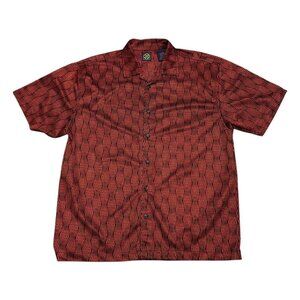 R2 VINTAGE Y2K Lightweight Tourist Vacation Bowling Retro Tee Shirt Mens Large